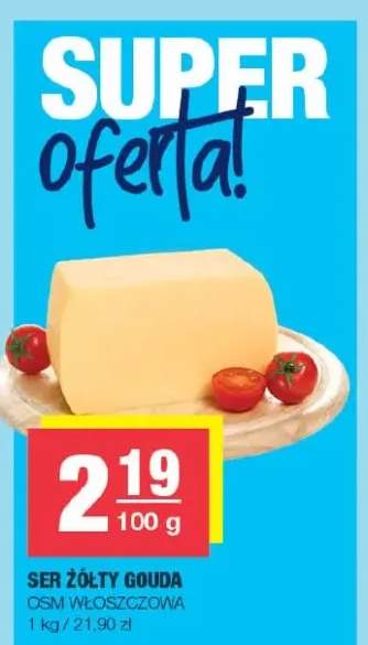 Ser żółty gouda OSM Włoszczowa