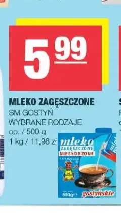 Mleko zagęszczone Gostyń