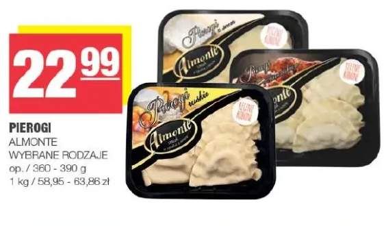 Pierogi ruskie Almonte +2 warianty