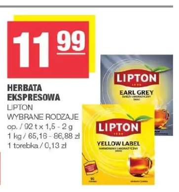Herbata ekspresowa Lipton