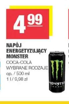 Napój energetyzujący Monster