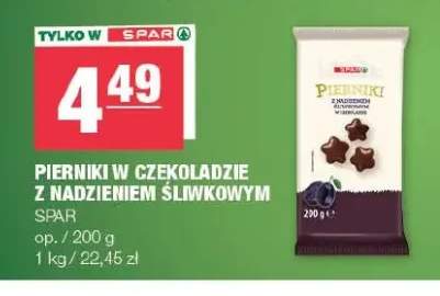 Pierniki w czekoladzie z nadzieniem śliwkowym SPAR