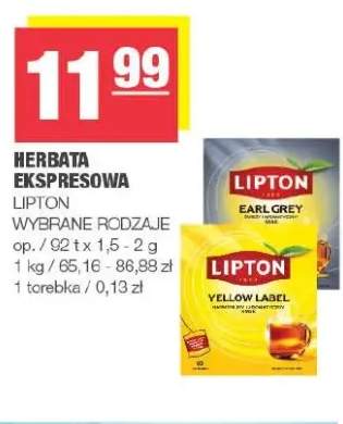 Herbata ekspresowa Lipton