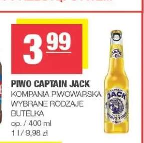 Piwo Captain Jack Citrus Tonic