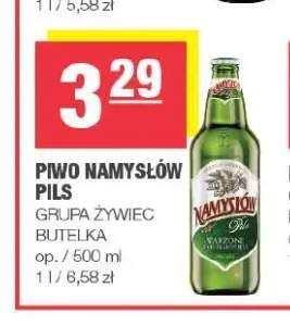 Piwo Namysłów Pils
