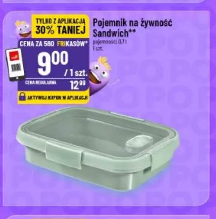 Pojemnik na żywność Sandwich 0,7 l