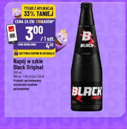 Napój w szkle Black Original