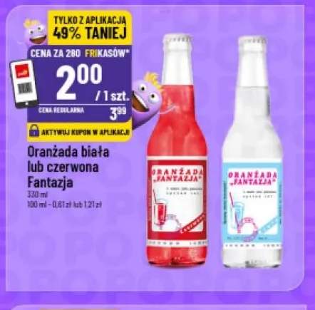Oranżada czerwona Fantazja +1 wariant