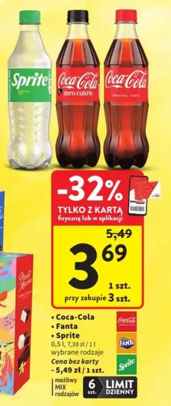 Napój gazowany Sprite +2 warianty
