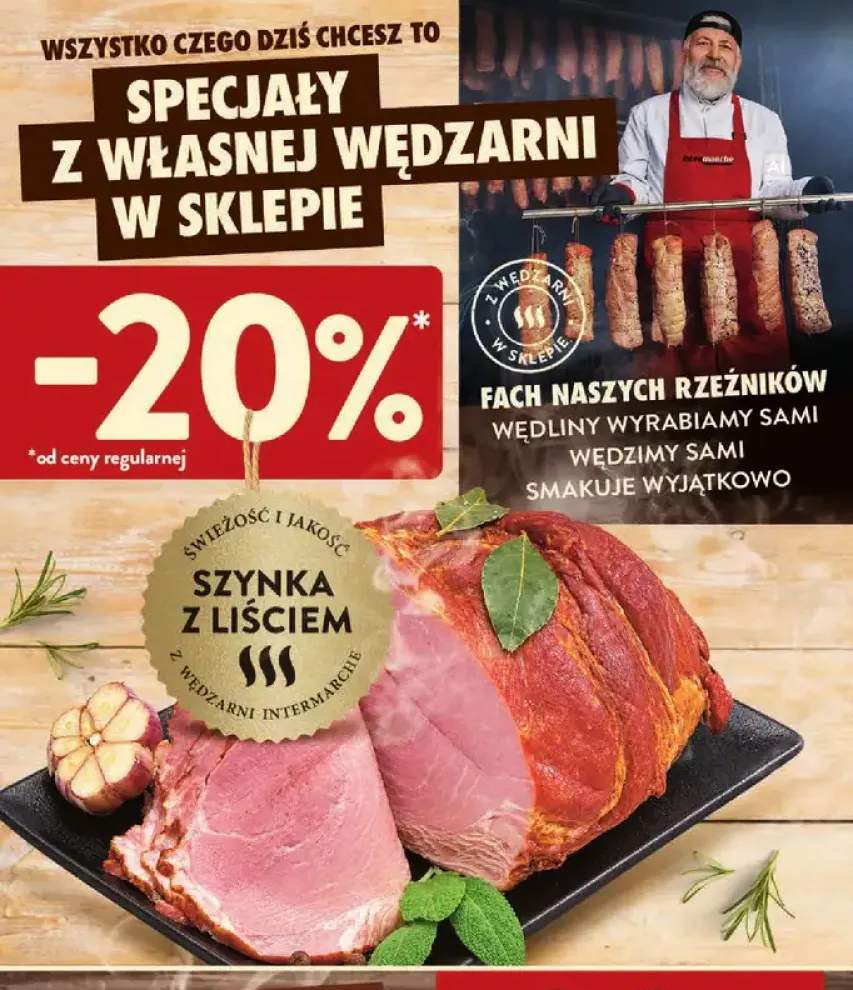 Szynka z liściem
