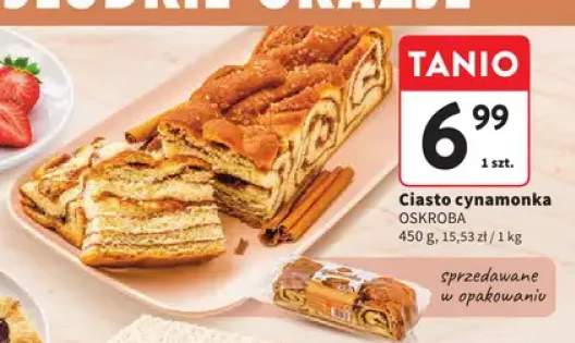 Ciasto cynamonka Oskroba