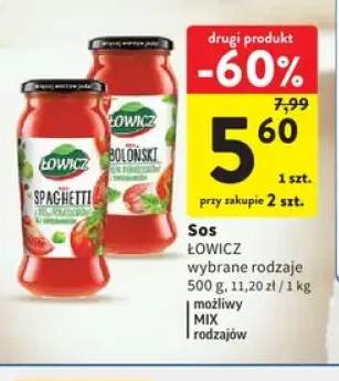 Sos spaghetti Łowicz +1 wariant