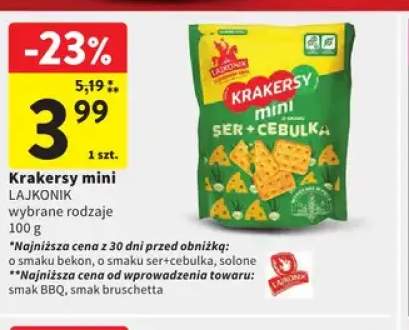 Krakersy mini Lajkonik