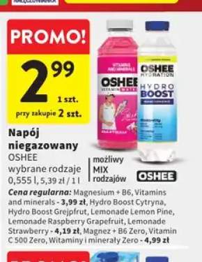 Napój niegazowany Oshee