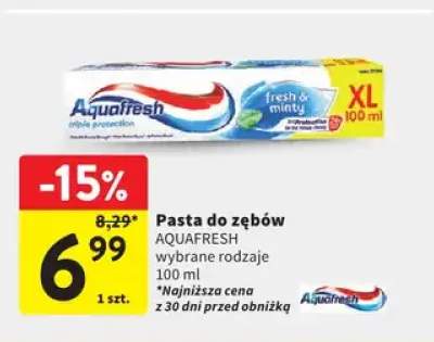 Pasta do zębów Aquafresh