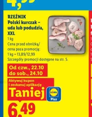 Polski kurczak uda XXL Rzeźnik +1 wariant