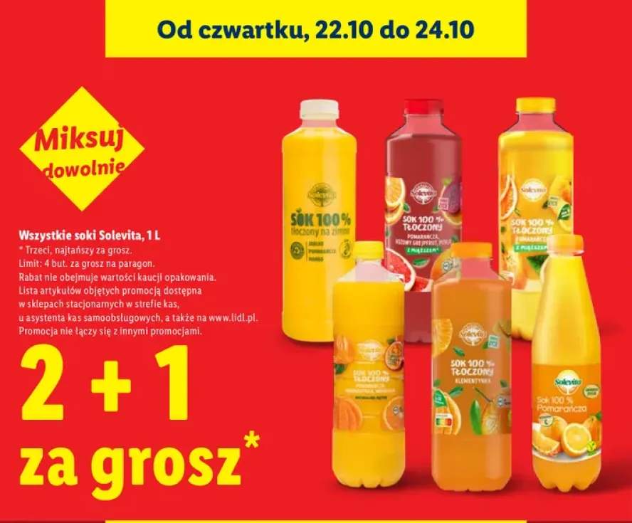 Soki Solevita +6 wariantów