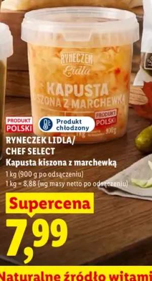 Kapusta kiszona z marchewką Ryneczek Lidla