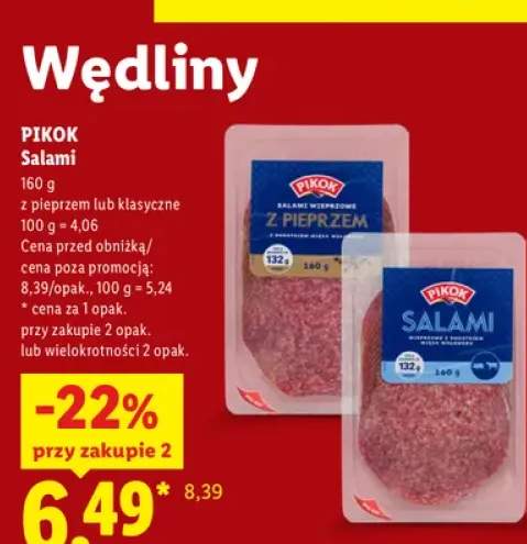 Salami z pieprzem Pikok +1 wariant