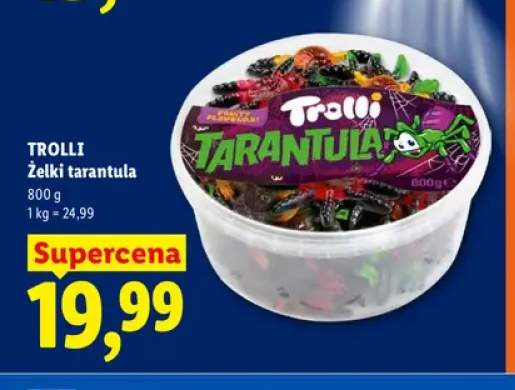 Żelki tarantula Trolli