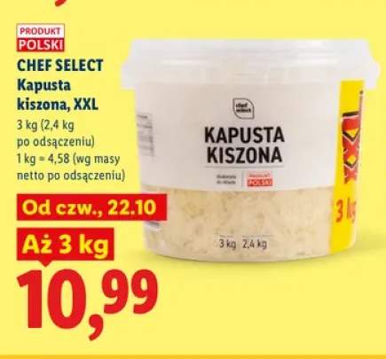 Kapusta kiszona XXL Chef Select