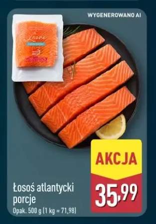 Łosoś atlantycki porcje