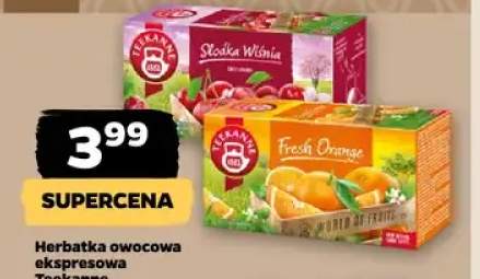 Herbatka owocowa ekspresowa Teekanne Słodka Wiśnia +1 wariant