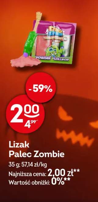 Lizak Palec Zombie Candy Gangs