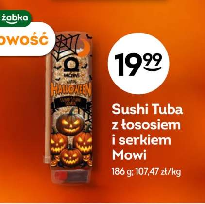 Sushi Tuba z łososiem i serkiem Mowi