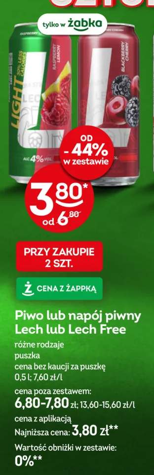 Piwo Lech Easy +2 warianty