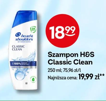 Szampon H & S Classic Clean