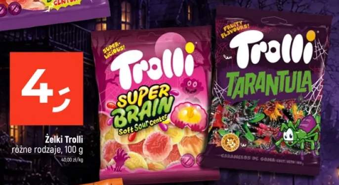 Żelki Trolli Super Brain +1 wariant