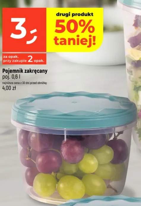 Pojemnik zakręcany 0,6 l