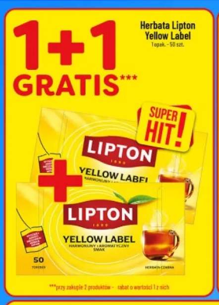 Herbata Lipton Yellow Label