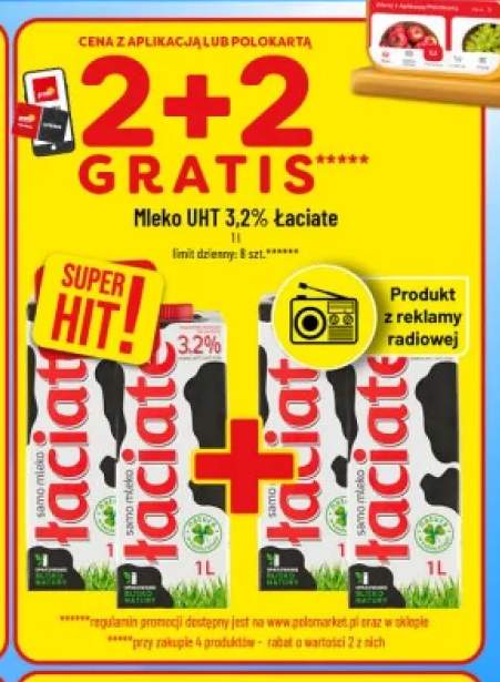 Mleko UHT Łaciate 3,2%