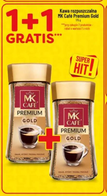 Kawa rozpuszczalna MK Café Premium Gold