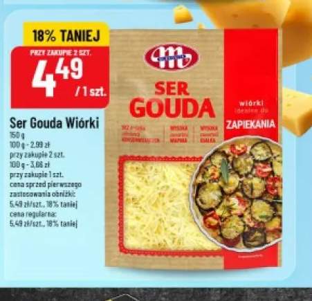 Ser gouda wiórki Mlekovita