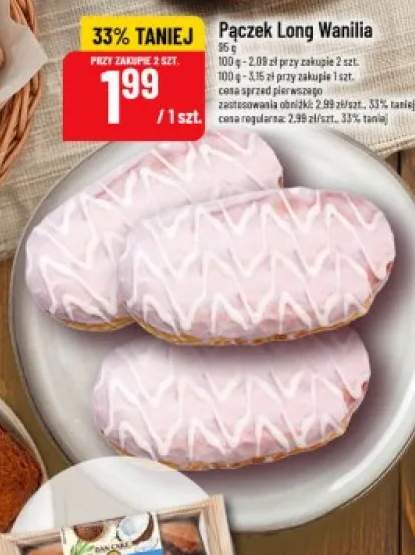 Pączek Long Wanilia