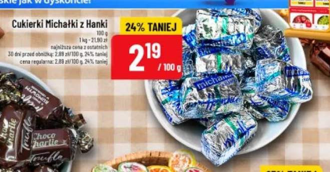 Cukierki Michałki z Hanki