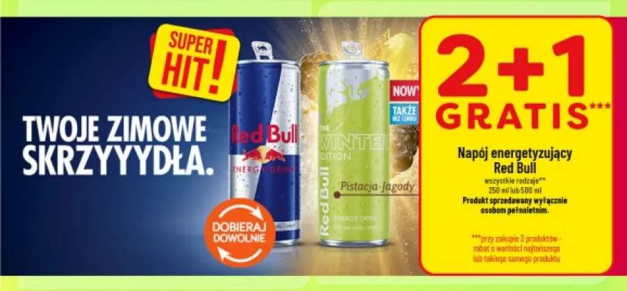 Napój energetyzujący Red Bull Energy Drink +1 wariant