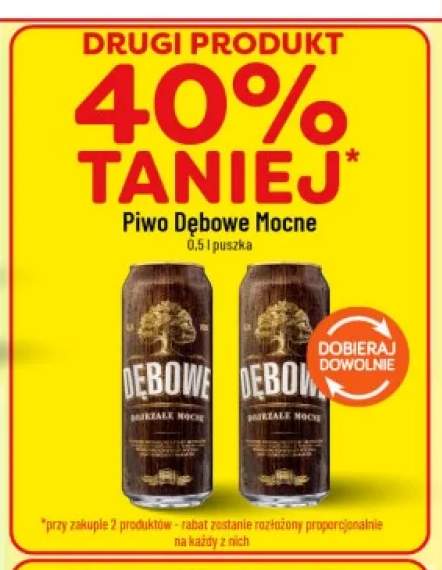 Piwo Dębowe Mocne