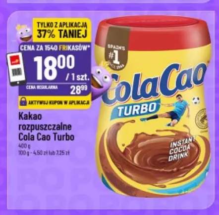 Kakao rozpuszczalne Cola Cao Turbo