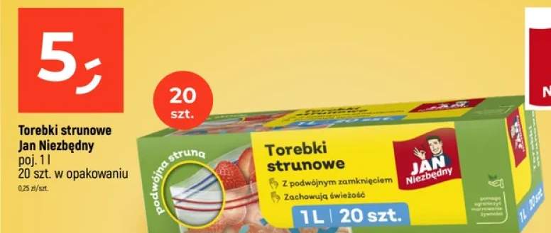 Torebki na żywność