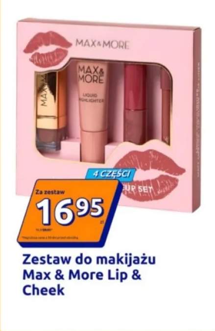 Zestaw do makijażu Max & More Lip & Cheek