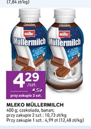 Mleko Müllermilch czekolada +1 wariant