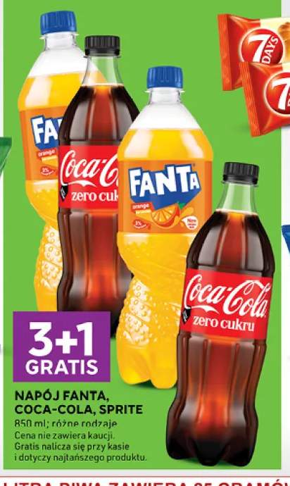 Napój gazowany Coca-Cola +2 warianty