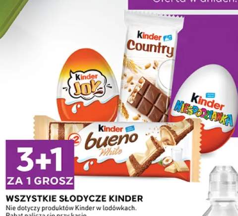 Jajko Kinder Niespodzianka +4 warianty
