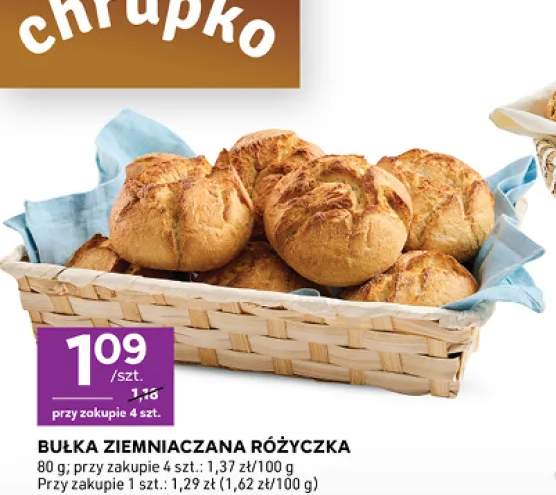 Bułka ziemniaczana Różyczka