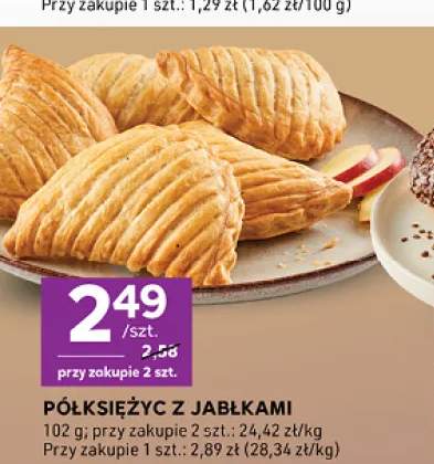Półksiężyc z jabłkami