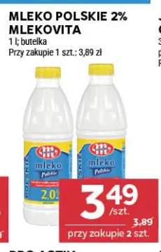Mleko polskie Mlekovita 2%